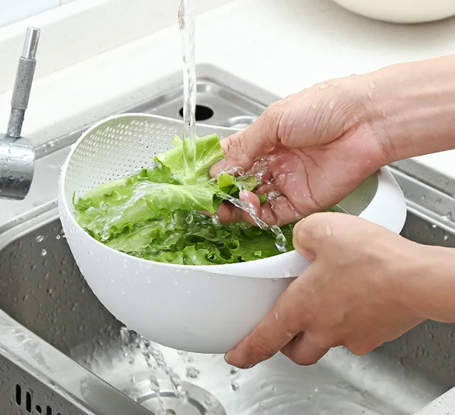 Fruit And Vegetable Draining Basket
