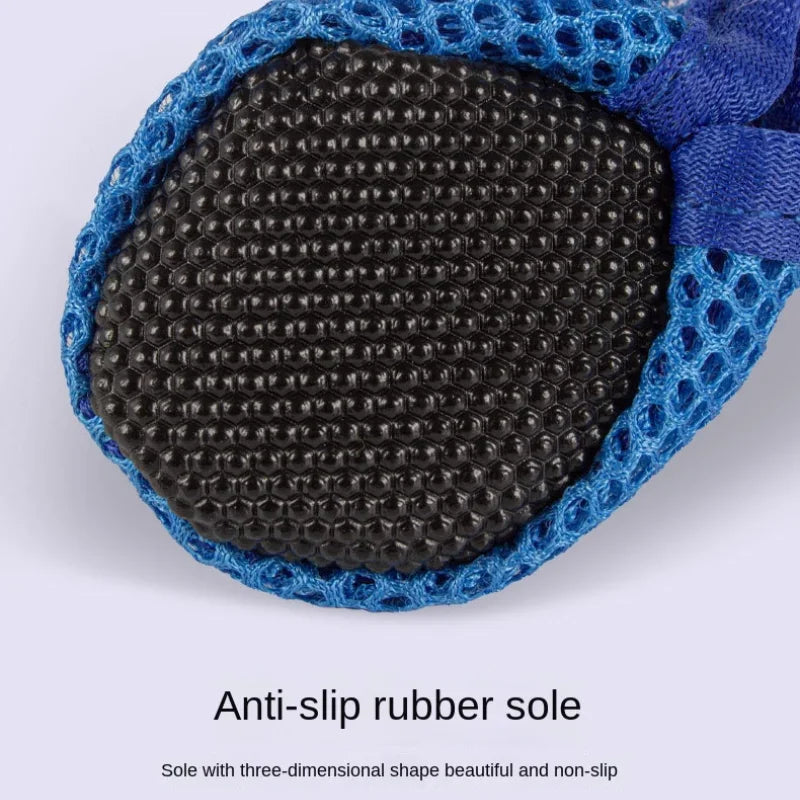 Soft Sole Boots with Hook-and-Loop Strap - 4-Pack