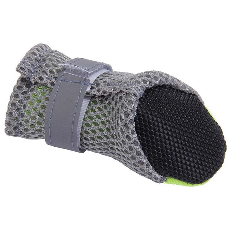 Waterproof Reflective Boots with Breathable Mesh - 4-Pack