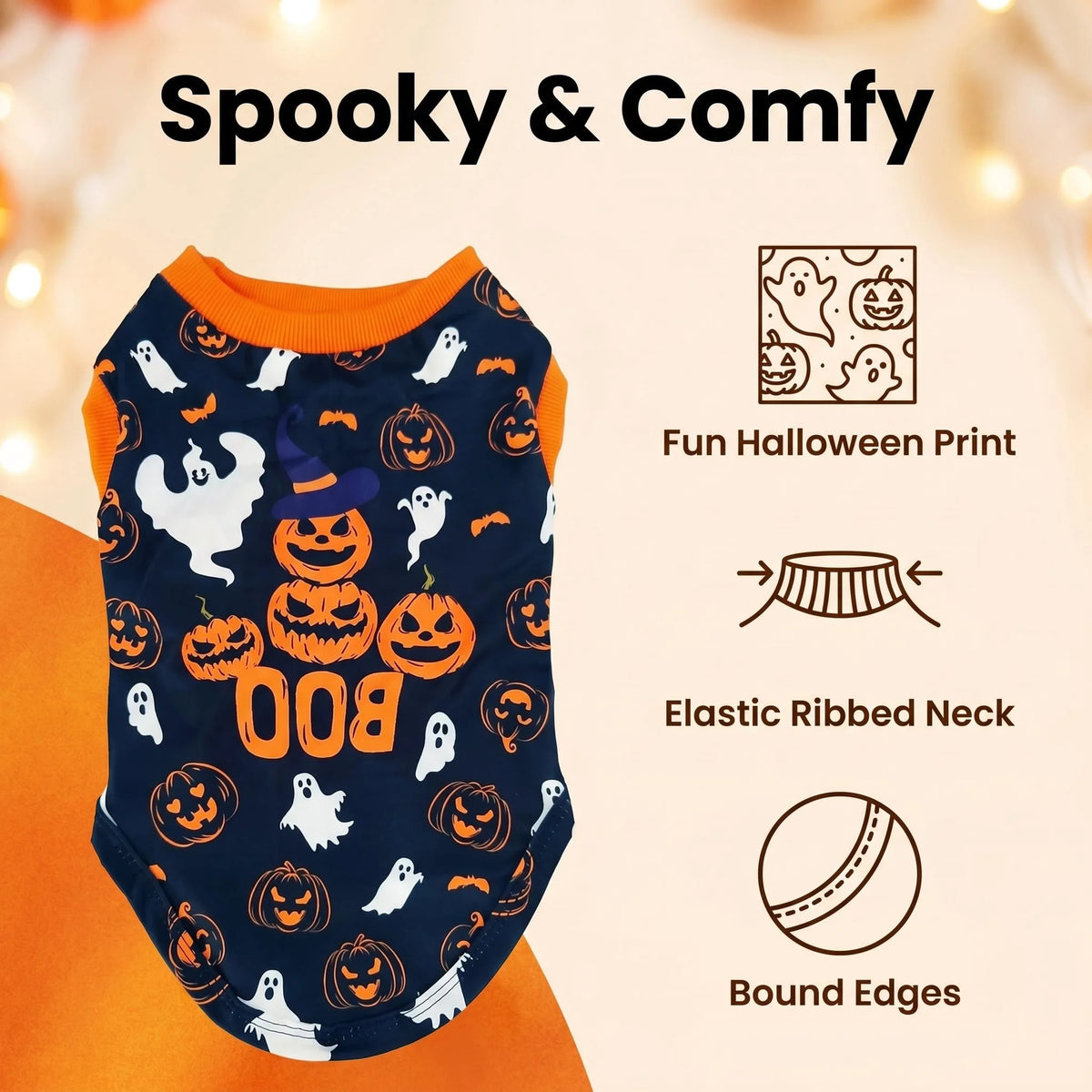 Halloween Themed Dog Shirt