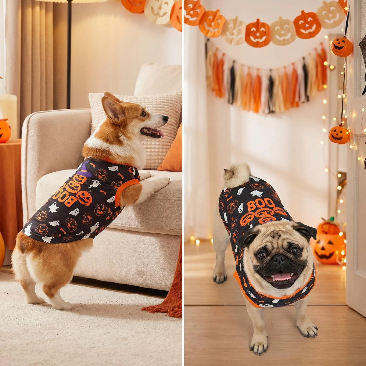 Halloween Themed Dog Shirt