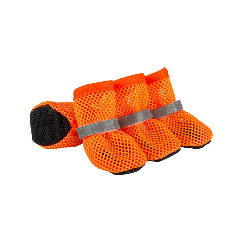 Soft Sole Boots with Hook-and-Loop Strap - 4-Pack