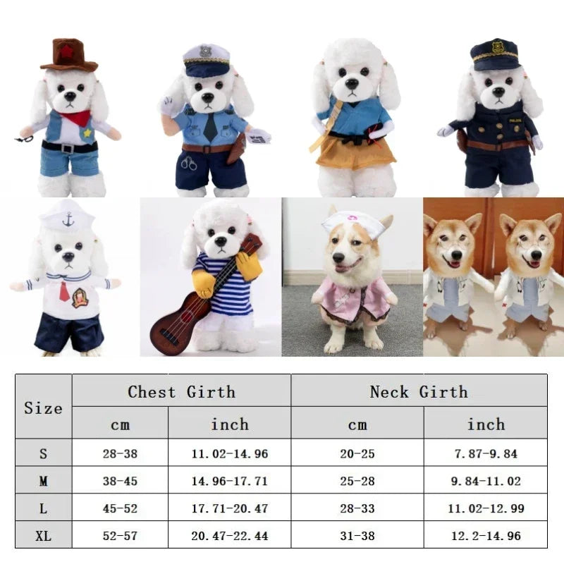 Assorted Halloween Dog Costumes, 22 Styles