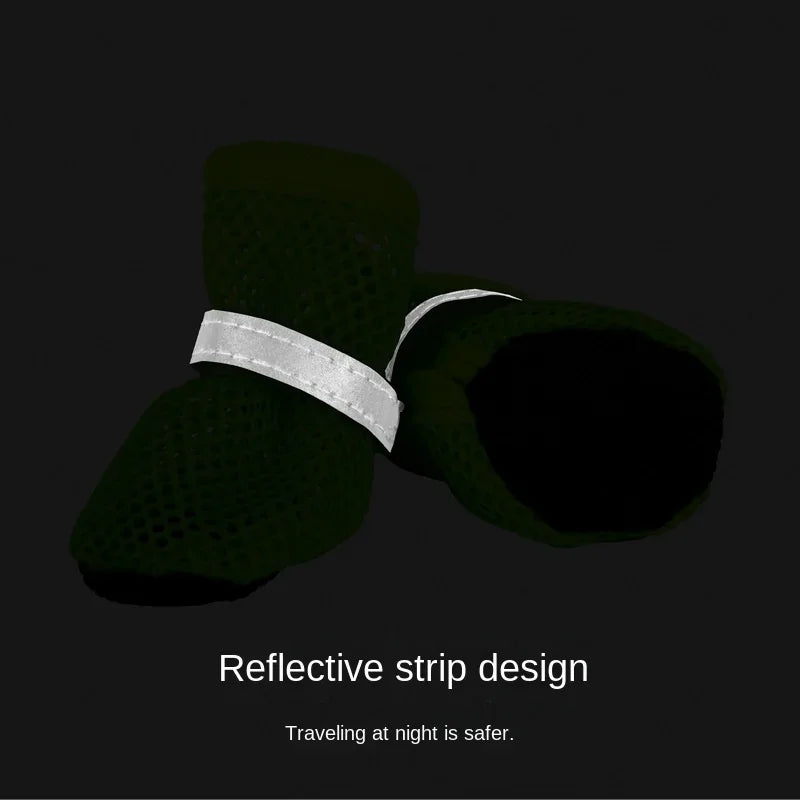 Soft Sole Boots with Hook-and-Loop Strap - 4-Pack