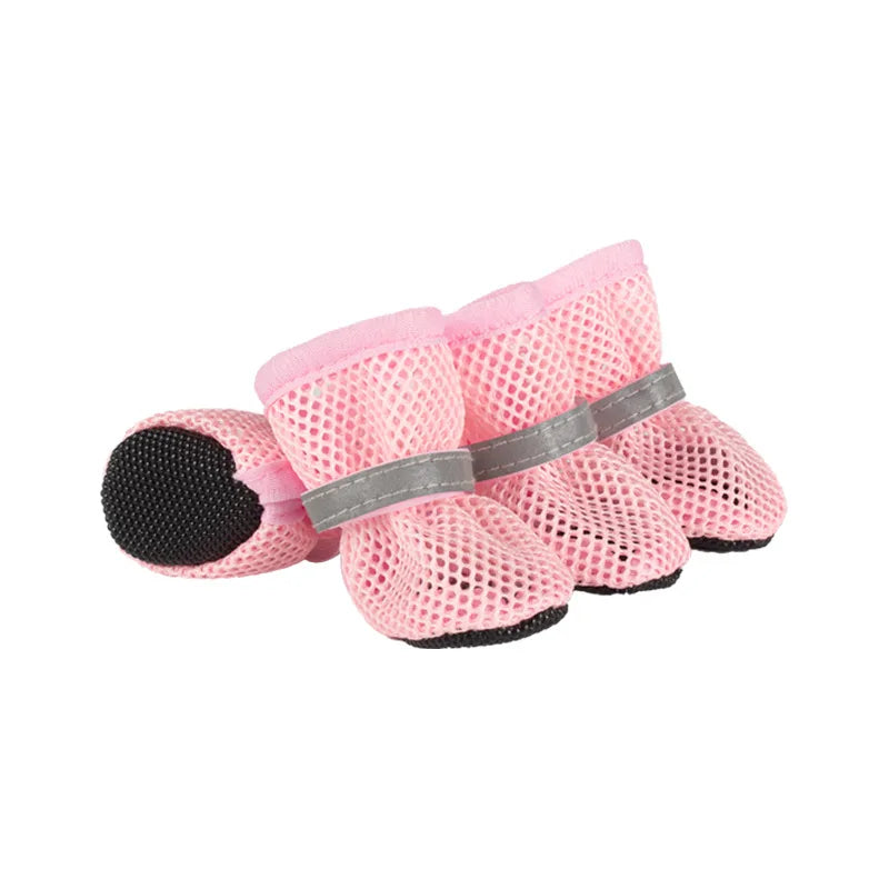 Soft Sole Boots with Hook-and-Loop Strap - 4-Pack